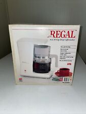 VINTAGE Regal K7564GY 4-10 Cup Drip CoffeeMaker - NEW OLD STOCK NEVER OPENED picture