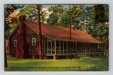 Pocomoke City MD-Maryland, Club House & Gold Course, Vintage c1951 Postcard picture