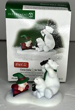 Department 56 “Coca-Cola Taste Test” #56841 Coke Polar Bears picture