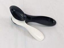 NEW Tupperware Can Opener Smooth Edge Food-Safe Handheld Black/White picture