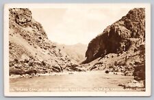 Postcard OR RPPC Halfway Grand Canyon Snake River Box Canyon Rugged 29 J1 picture