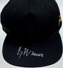 Chauncey Leopardi signed Sandlot movie baseball cap hat inscribed Squint BAS COA picture