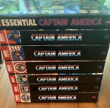 Essential Captain America Vol 1 2 3 4 5 6 7, TPB, Marvel, Comic Lot, NM picture