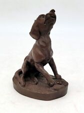 ThriftChi ~ JL Spouse Signed Dog w Egg Figurine picture