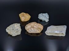 Rare Volodarsko-Volynskoye Topazes - 5 precious stones - 142 carats. Ukraine picture