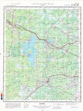 Russian Soviet Military Topographic Map - UGALE (Latvia), 1:100K, ed. 1980 picture