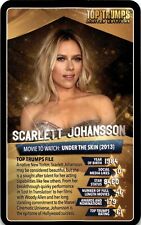 2019 Top Trumps Movie Stars Card  Scarlett Johansson  picture