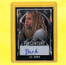 2024 Leaf Pop Century Lil Durk 2/2 Black Auto Autograph Card Rapper picture