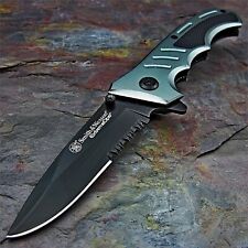 Smith & Wesson Extreme Ops Gun Metal Grey Tactical Folding EDC Pocket Knife NEW picture