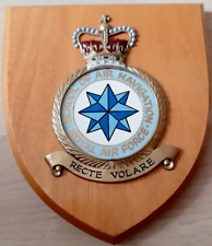 Old RAF Royal Air Force SCHOOL NAVIGATION Squadron Station Crest Shield Plaque z picture