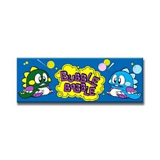 Bubble Bobble Premium Arcade Marquee For Reproduction Header/Backlit Sign picture