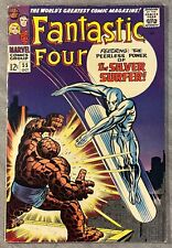 FANTASTIC FOUR #55 OCT 1966 *CLASSIC SILVER SURFER COVER* VERY NICE BOOK FINE+ picture