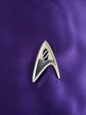 Star Trek Starfleet Science Badge Silver Tone Lapel Pin picture