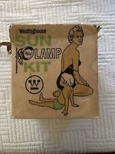 Vintage Sun Lamp Kit Westinghouse Working Tanning Light Original Box, Working picture