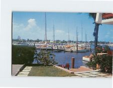 Postcard The World's Largest Yacht Basin Bahia Mar in Fort Lauderdale Florida picture