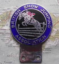 c1960 Vintage Car Mascot Badge for British Show Jumping Association by Gaunt B picture