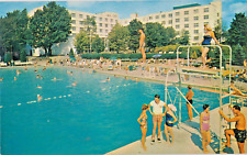 The Concord Hotel Outdoor Swimming Pool Kiamesha Lake NY The Catskills NY Judaic picture