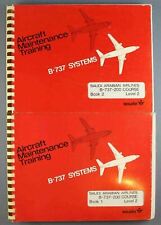 SAUDIA BOEING 737-200 SYSTEMS AIRCRAFT MAINTENANCE TRAINING COURSE MANUALS picture