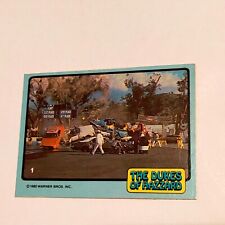 1980 The Dukes of Hazzard Cards picture
