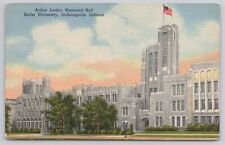 Indianapolis IN Butler University Arthur Jordan Memorial Hall Vintage Postcard picture