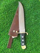 Handmade Antique Bowie Knife With Scabbard.Hunting Knife ,Fixed Blade Knife  picture