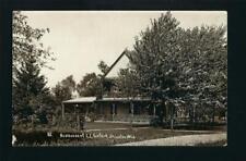 Shiocton Wisconsin WI 1927/30s RPPC Residence of E E Rexford, Wide Porches, Rail picture