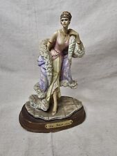 Vintage Davinci Collection Resin Figurine Pink 1920s Dancing Woman RARE picture