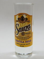 Liquor Booze SHOT GLASS ~*~ SAUZA Tequila Import Co Extra Gold ~ Jalisco, MEXICO picture