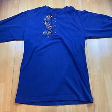 Vintage Y2K Disney Shirt Goofy Women’s Size S Long Sleeve Embroidered Spell Out picture