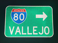VALLEJO, California route road sign 18