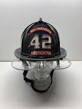 Morning Pride Firefighter Helmet HT-BF2-HDO Size 6-9.5 Sacramento CA picture