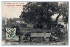1912 Phulang-Thuong The Peninsula and the Monument Vietnam Unposted Postcard picture