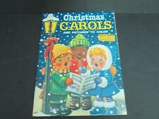 vtg 1976 Christmas Carols song book & coloring book unused Resource Publishers picture
