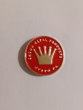 Crown Metal Products Company Vintage Promotional Enamel Pin picture