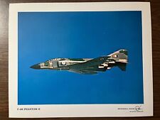 F-4M Phantom II Information Print / Card ~ Royal Air Force ~ McDonnell Douglas picture