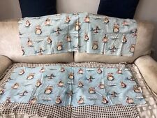 Two Pieces Of Vintage Nursery Fabric. picture