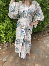 FP in Tokyo Kimono Robe Vintage 100% Cotton  Made in Japan picture