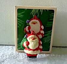 1983 Hallmark JOLLY SANTA Keepsake Christmas Ornament in Box picture