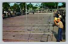 Bradenton FL, Shuffleboard Courts, Florida Vintage Postcard picture
