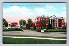 Elyria OH-Ohio, Memorial Hospital, Gates Hospital Vintage Souvenir Postcard picture