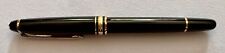 MONTBLANC Classic Meisterstück Fountain Pen 144 - Black - Nib M 14K picture