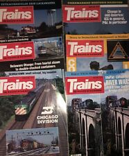 Trains 1988 Magazine 6 Issues Jan Feb March Apr May Aug Magazines picture