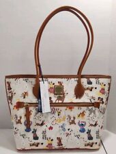 NEW NWT Dooney & Bourke Disney 2021 Holiday Santa Tails Dogs Satchel Purse Bag  picture