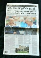 The Sunday Telegraph #3121 UK 11/04/21 April 11th 2021 Prince Philip Death Tribu picture