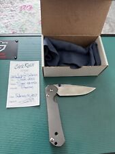 Chris Reeve Large Sebenza Knife Left Handed Lefty Classic 2007 RARE picture