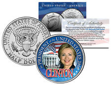 HILLARY CLINTON FOR PRESIDENT US 2016 Campaign JFK Half Dollar Coin WHITE HOUSE picture