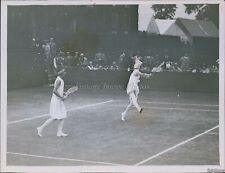 1928 Miss Harvey Miss Eileen Bennett Win Women'S Doubles Sports 6X8 Press Photo picture