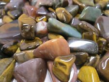 250 grams of Assorted Tumble Polished Stones PM1609  Quarter of the stones shown picture