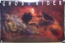 Vintage Bill Sienkiewicz Ghost Rider Poster - 1991 Marvel Comics - New In Wrap picture
