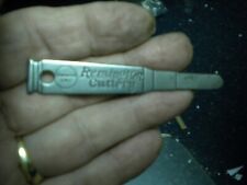 REMINGTON CUTLERY UMC POCKET KNIFE BLADE OPENER BULLET ADVERTISING KEY FOB picture